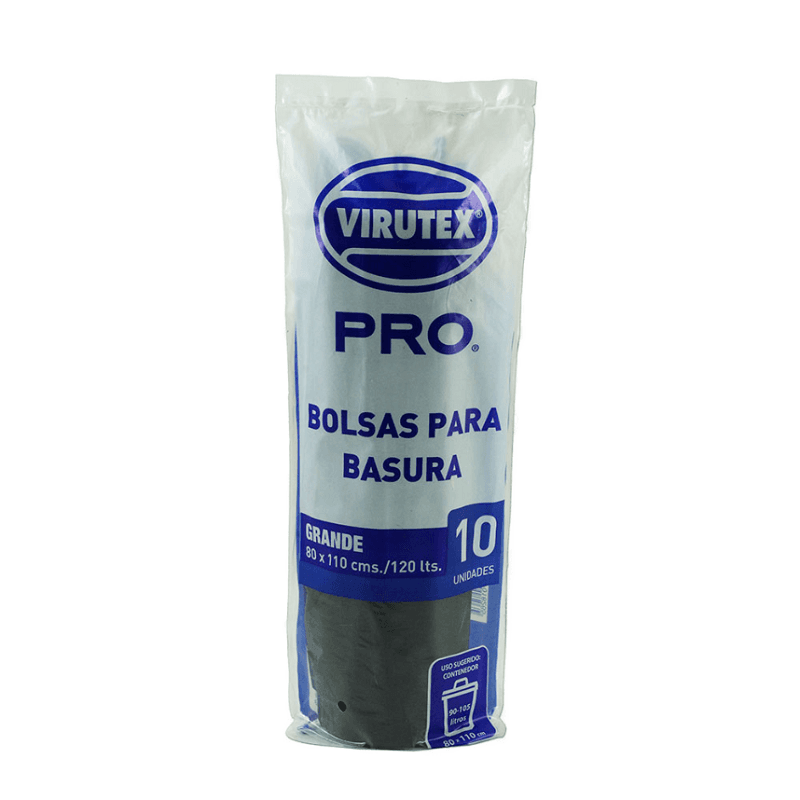 Imagen de BOLSA PARA BASURA VIRUTEX PRO 50X70 10UNDS