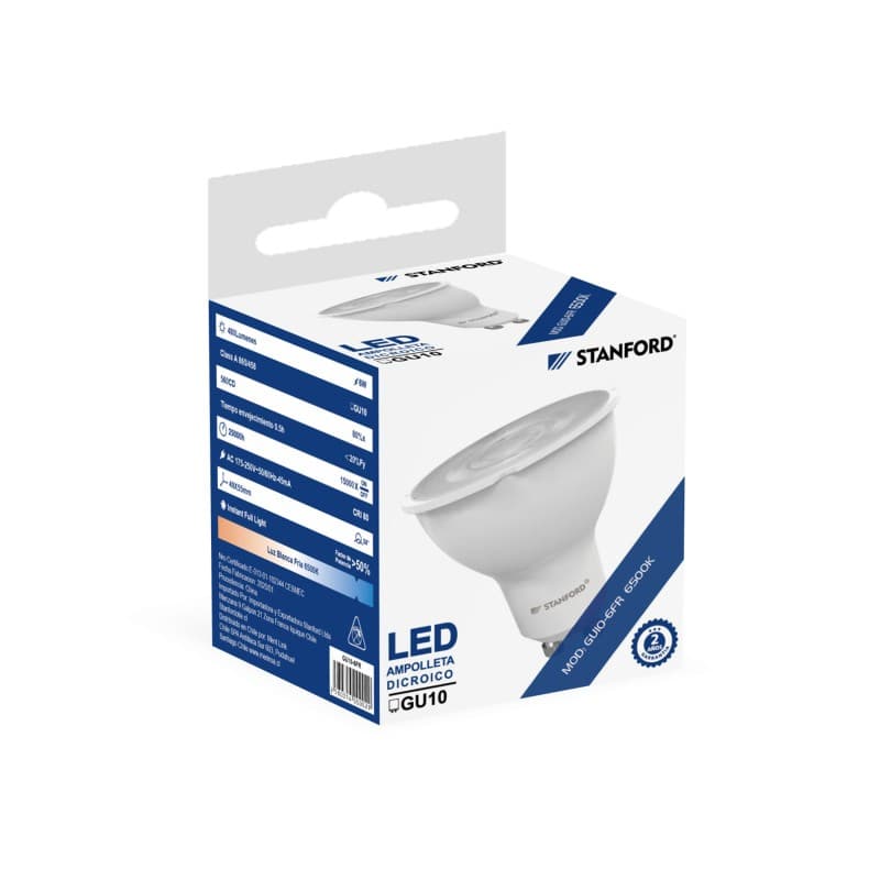 Miniatura 2 de AMPOLLETA LED GU10 6W LUZ FRIA