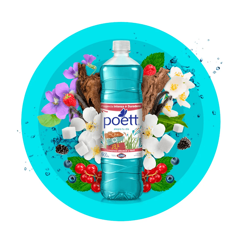 Miniatura 2 de LIMPIADOR POETT 900ML ALEGRA TU DIA
