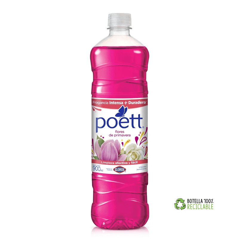 Imagen de LIMPIADOR POETT 900ML FLORES DE PRIMAVERA