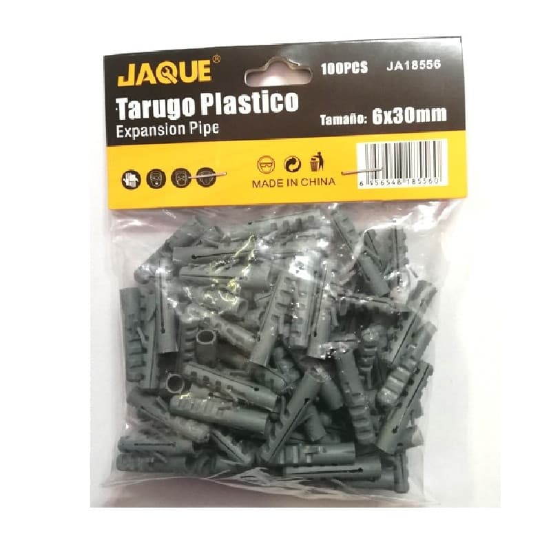 Miniatura 2 de TARUGO PLASTICO 6X300MM 100UNDS