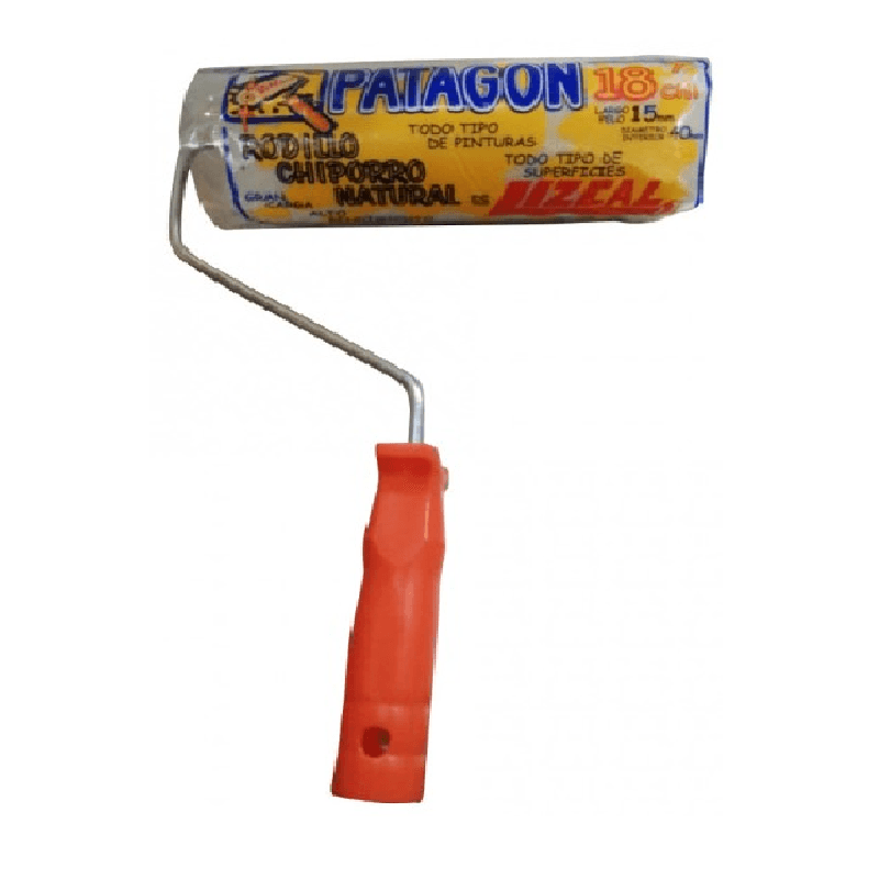 Imagen de RODILLO CHIPORRO NATURAL PATAGON 18CM