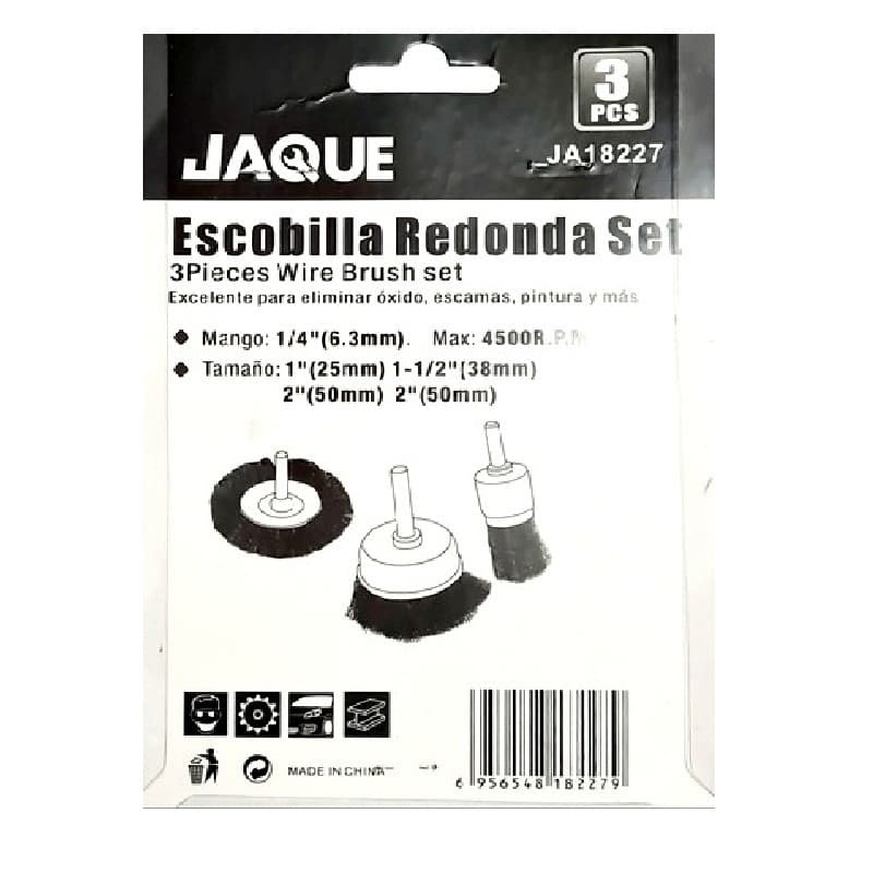 Miniatura 2 de ESCOBILLA REDONDA 3PCS