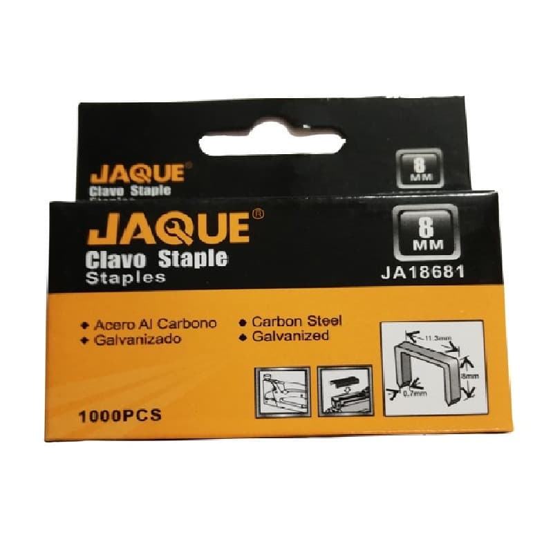 Imagen de GRAPAS PARA ENGRAMPADORA 8MM X 1000UNDS
