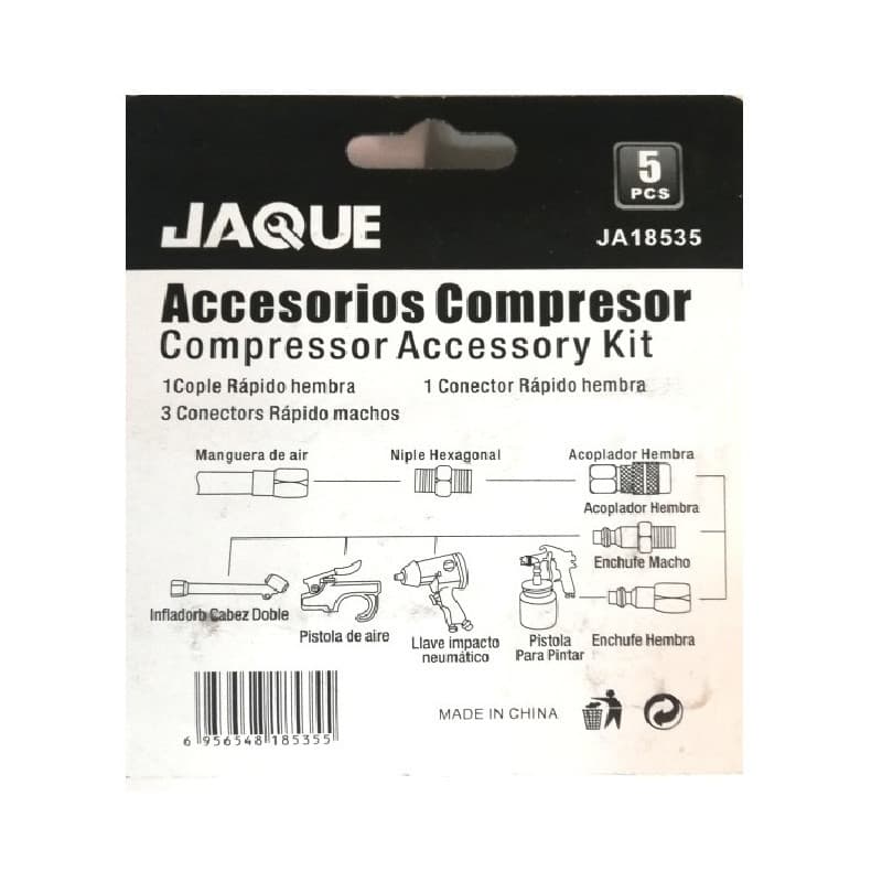 Miniatura 2 de ACCESORIOS PARA COMPRESOR 1/4" 5PCS