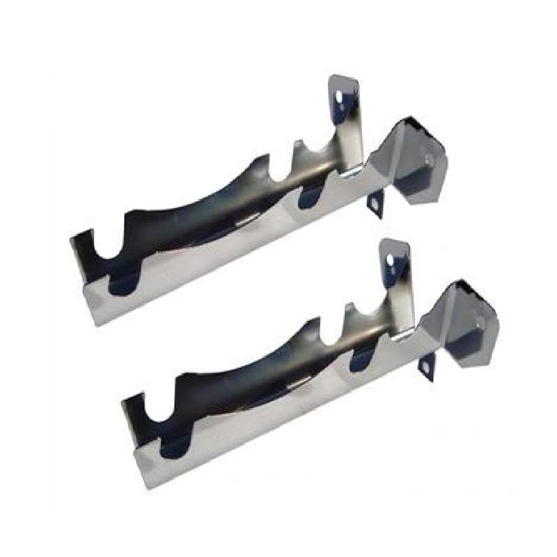 Imagen de SOPORTE DOBLE PARA BARRA DE CORTINA 12MM X 2UNDS