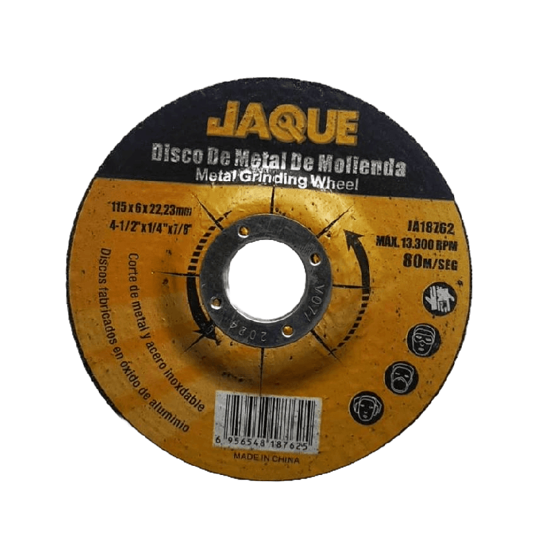 Imagen de DISCO PARA DESBASTE METAL 4.5"