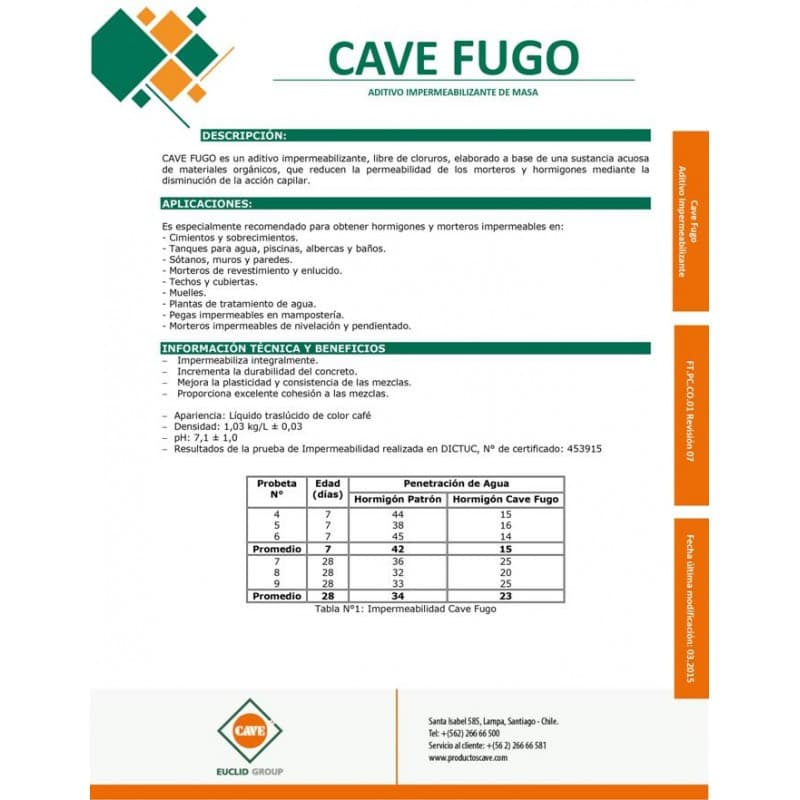 Miniatura 2 de CAVE FUGO 5LT