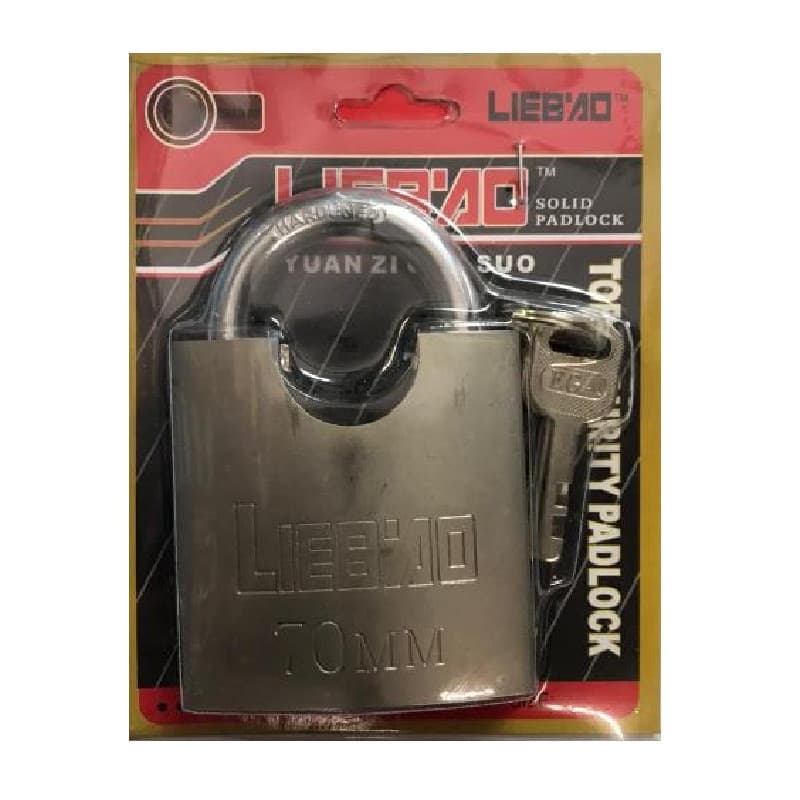 Imagen de CANDADO SEGURIDAD LIE8 70MM