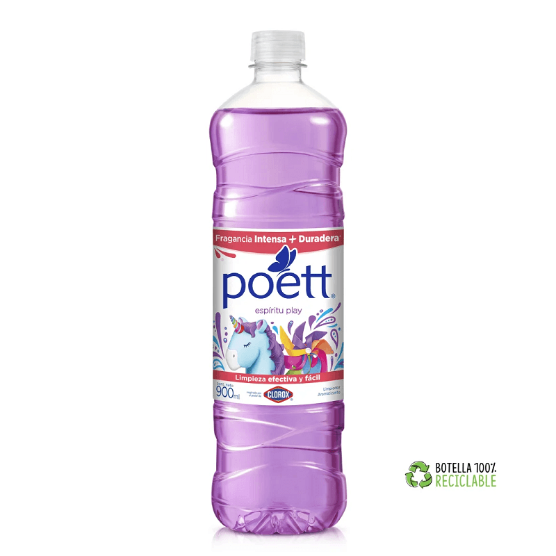 Imagen de LIMPIADOR POETT 900ML ESPIRITU PLAY