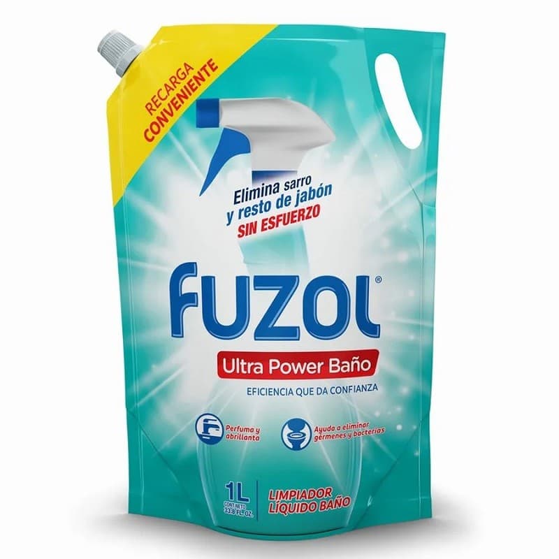 Imagen de LIMPIADOR FUZOL BAÑO 1000ML