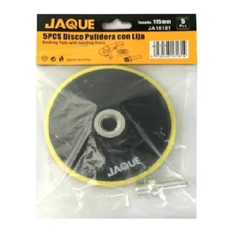 Imagen de DISCO PARA PULIR CON LIJAS 115MM