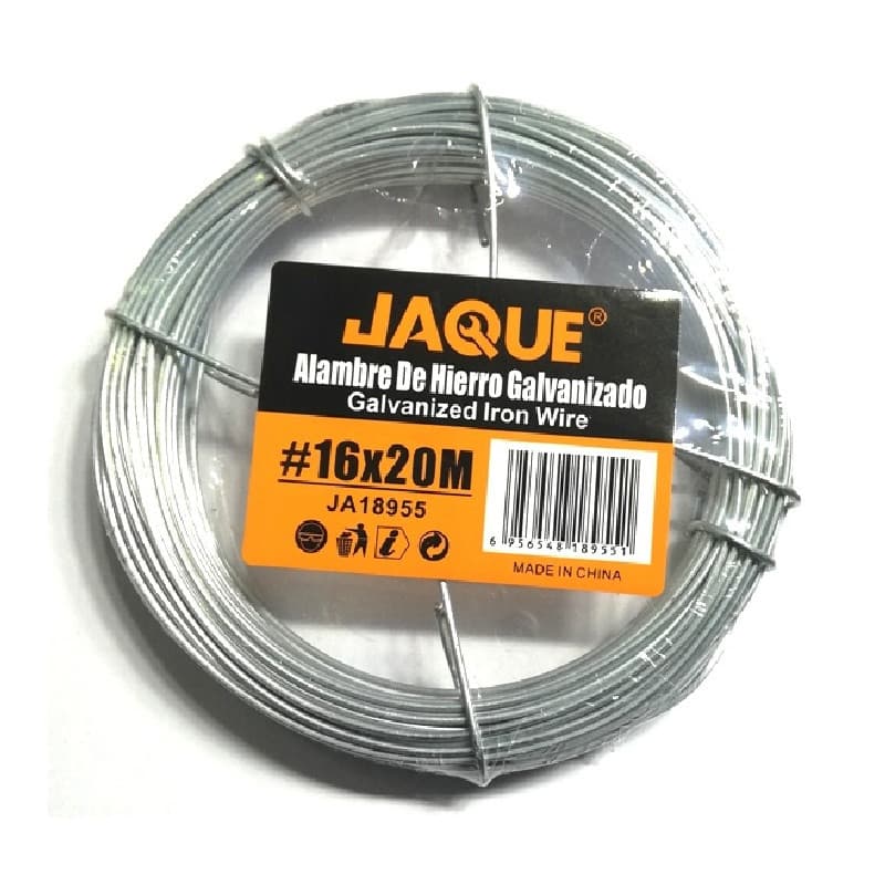 Imagen de ALAMBRE GALVANIZADO #16 X 20MT