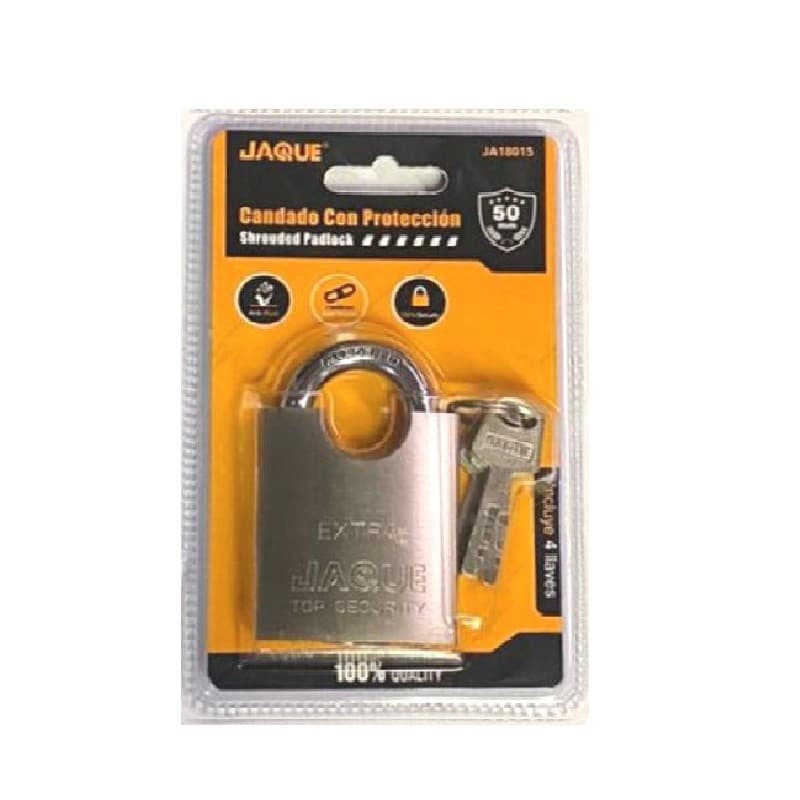 Imagen de CANDADO JAQUE SEGURIDAD 50MM