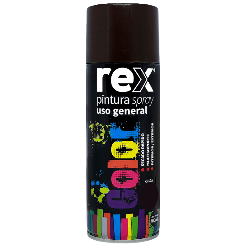 Imagen de ESMALTE SINTETICO SPRAY REX MARRON