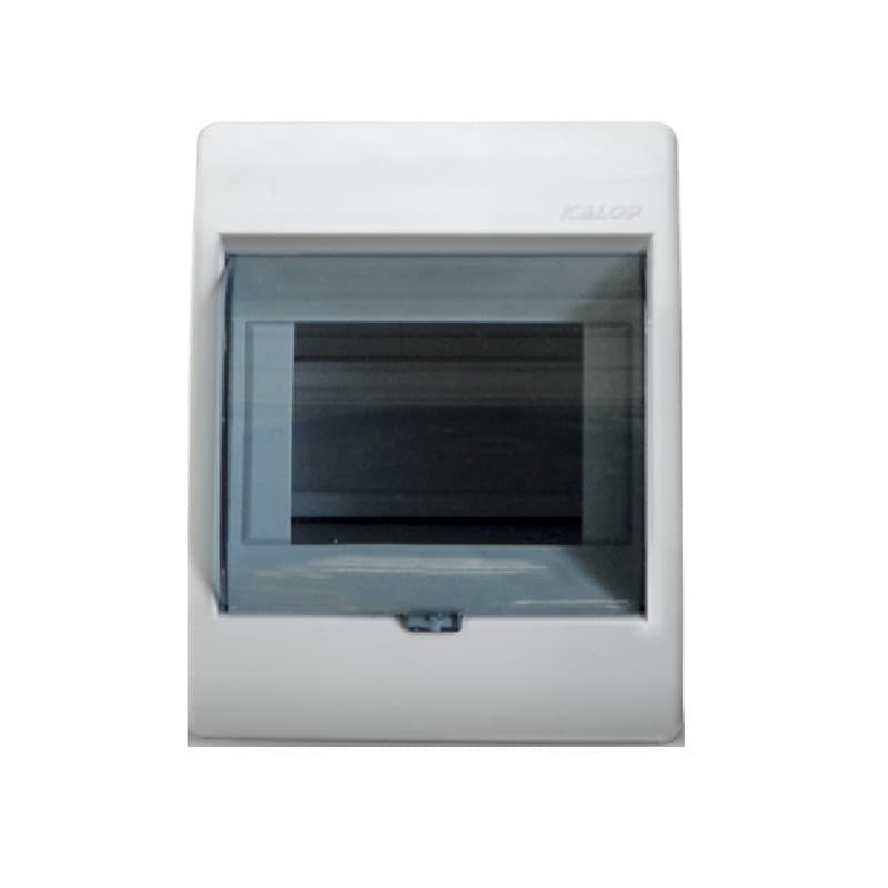 Imagen de CAJA TABLERO 3 y 4 PUESTOS RIEL DIN