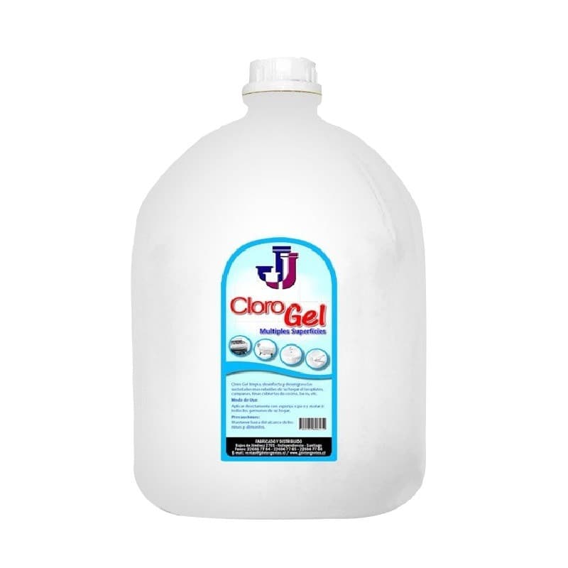 Imagen de CLORO GEL JJ BIDON 5LT