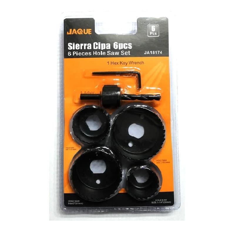 Imagen de SIERRA COPA PARA MADERA 6PCS