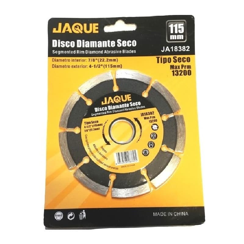Imagen de DISCO DIAMANTADO 115MM TIPO SECO