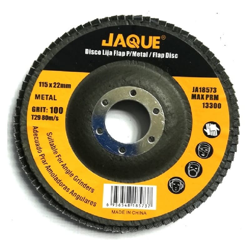Imagen de DISCO LIJA FLAP METAL 4.5 G/100