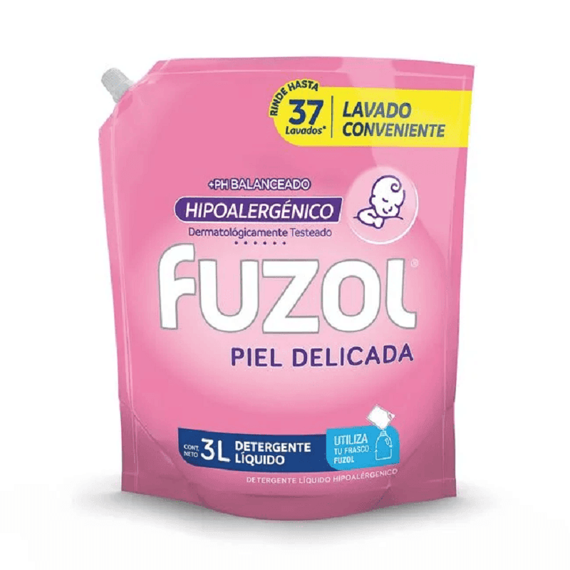 Imagen de DETERGENTE LIQUIDO PIEL DELICADA DP 3LT.