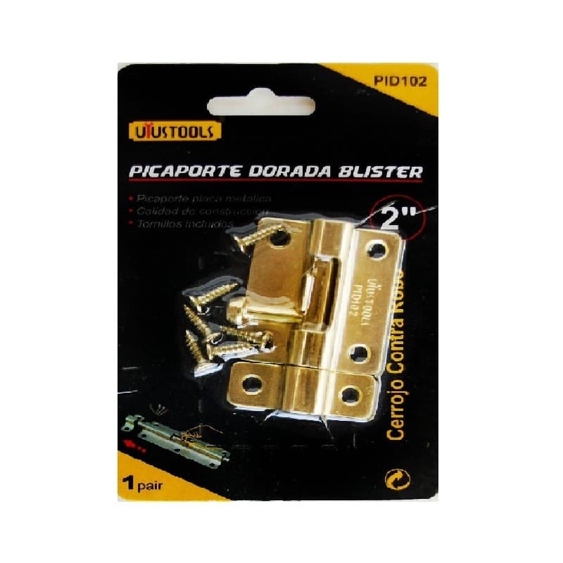 Imagen de PICAPORTE DORADO 2"