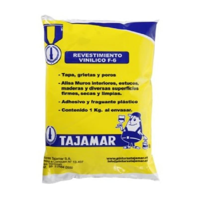 Imagen de PASTA MURO INTERIOR F6 BOLSA 1KG