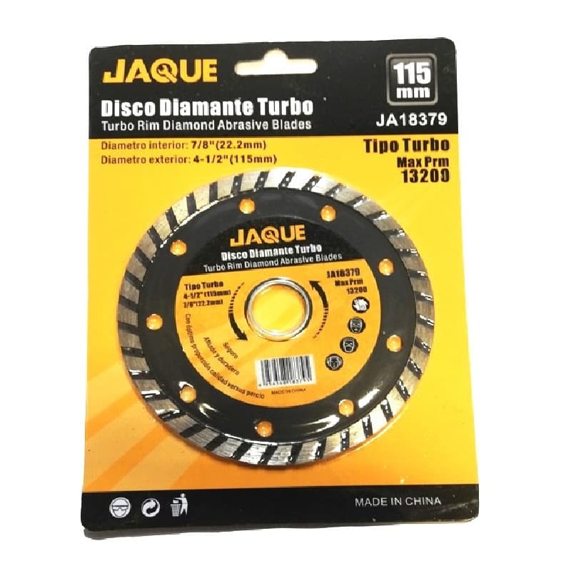 Imagen de DISCO DIAMANTADO 115MM TIPO TURBO