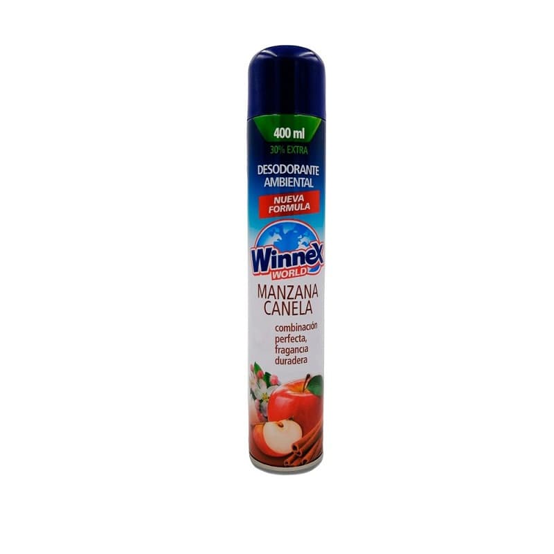 Imagen de DESODORANTE AMBIENTAL WINNEX MANZANA CANELA 400ML