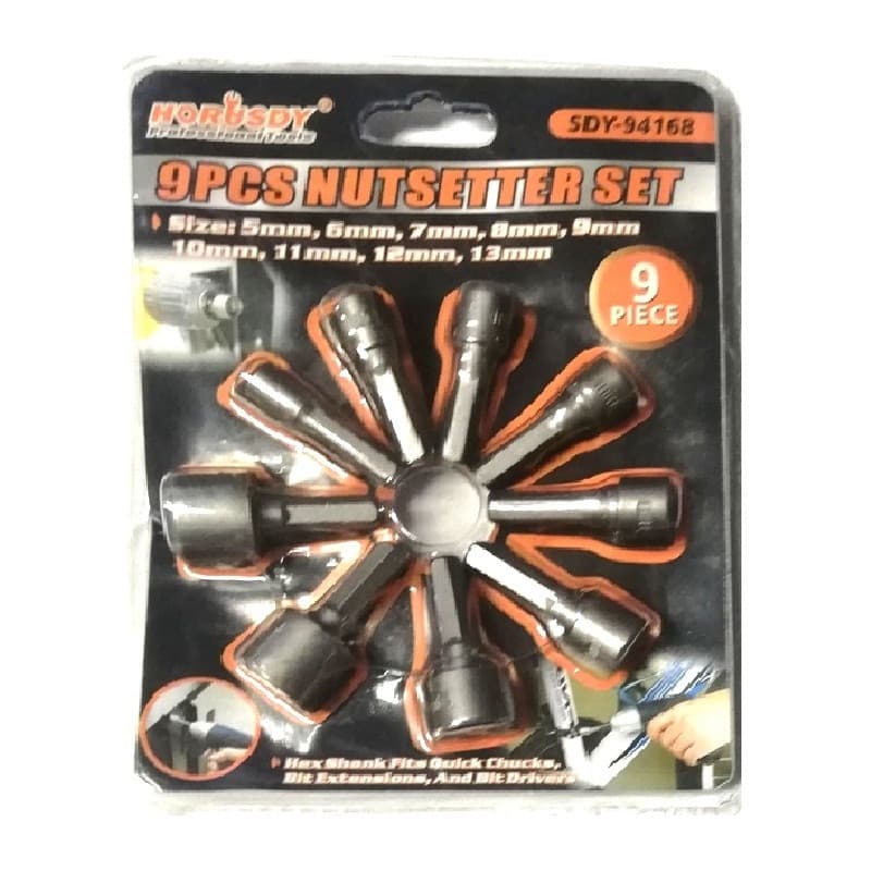 Imagen de ADAPTADOR HEXAGONAL 9PCS