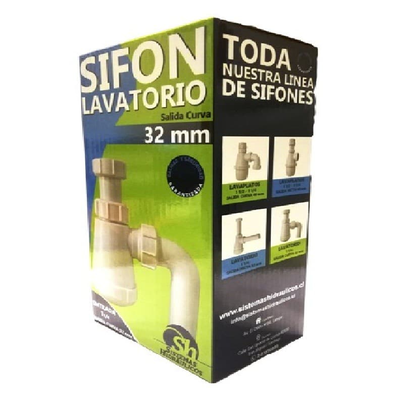 Miniatura 2 de SIFON LAVATORIO 1 1/4 S/CURVA 32MM