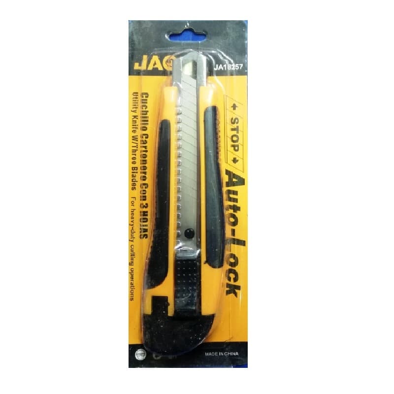 Imagen de CUCHILLO CARTONERO PLASTICO LARGO