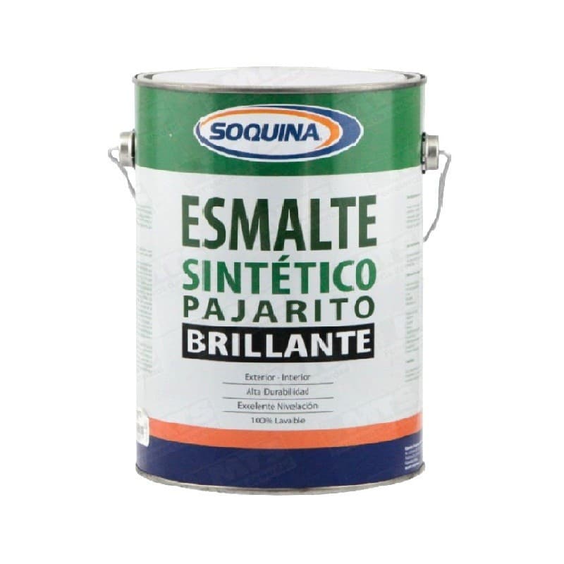 Imagen de ESMALTE SINTETICO SOQUINA GL GRIS MAQUINA