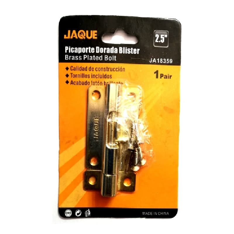 Imagen de PICAPORTE DORADO 2.5"