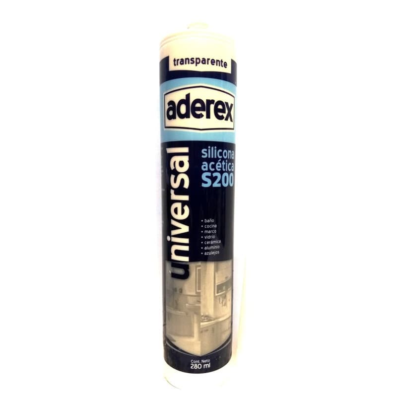 Imagen de SILICONA ACETICA ADEREX TRANSPARENTE 280ML