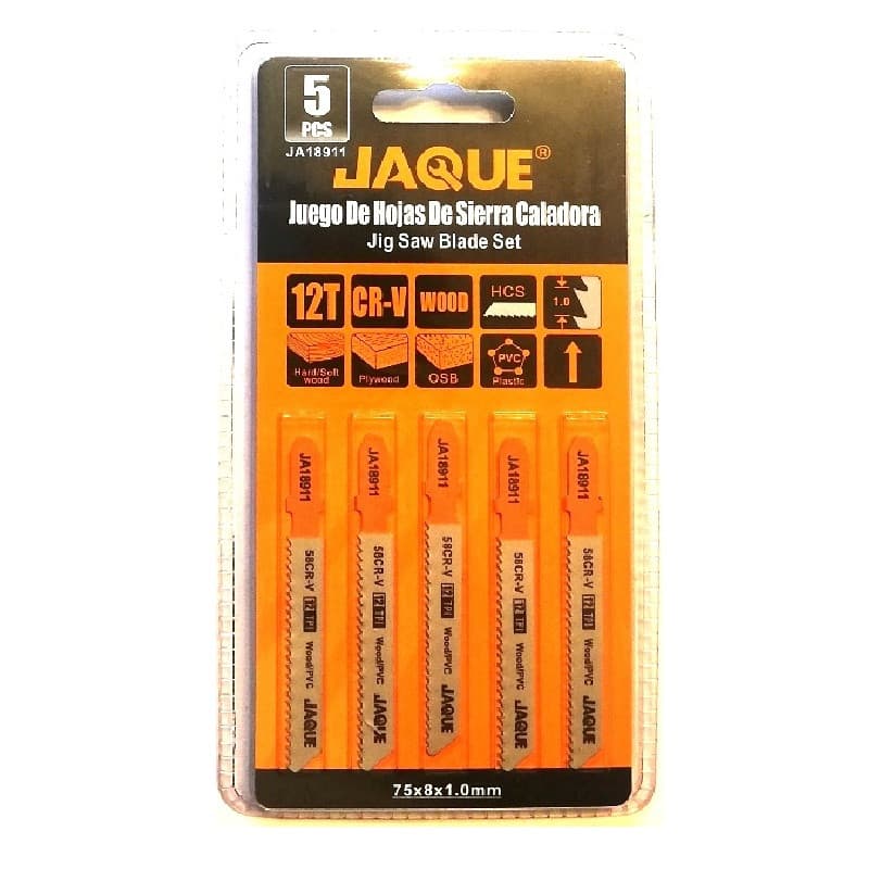 Imagen de HOJA CALADORA MADERA 75MM 5PCS