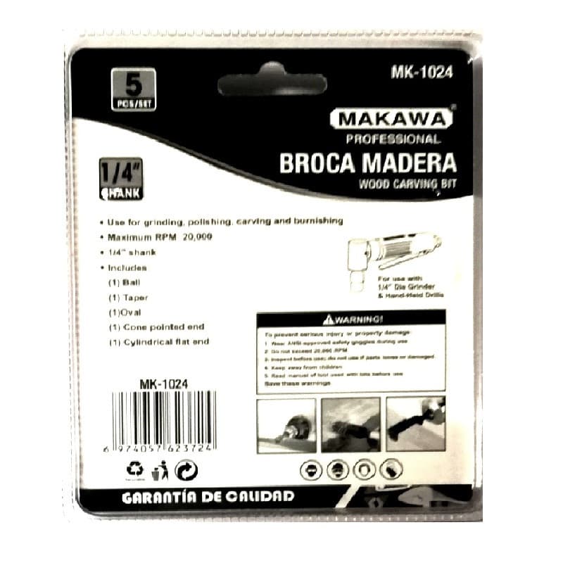 Miniatura 2 de BROCA PARA MADERA 5PCS