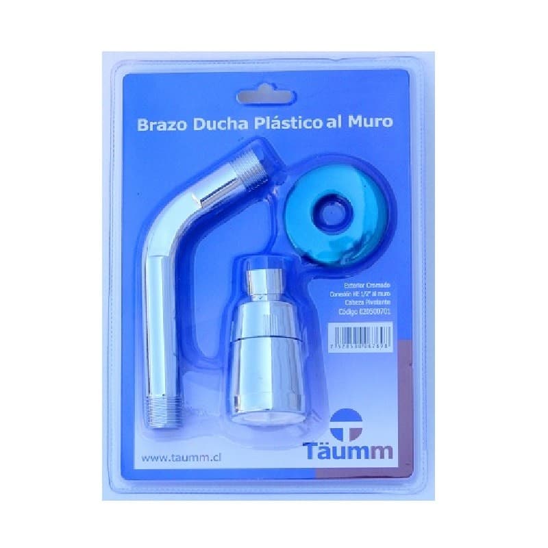 Miniatura 2 de DUCHA PLASTICA FIJA AL MURO