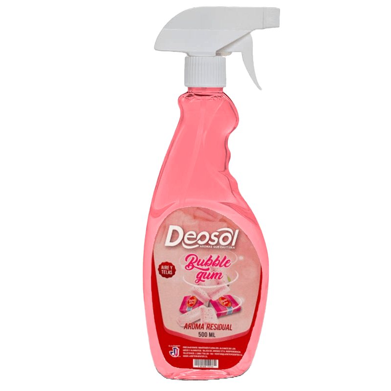 Imagen de DESODORANTE AMB. LIQUIDO DEOSOL BUBBLE GUM 500ML