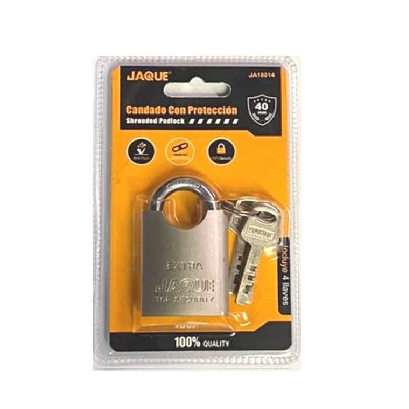 Imagen de CANDADO JAQUE SEGURIDAD 40MM