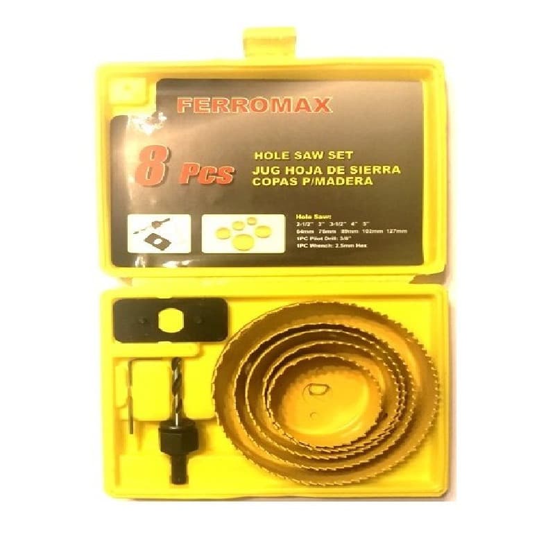 Imagen de SIERRA COPA FERROMAX 8 PCS