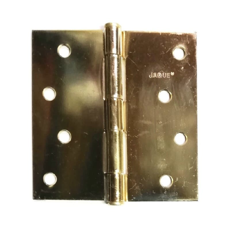 Imagen de BISAGRA DORADA CUADRADA 4X4" 2PCS