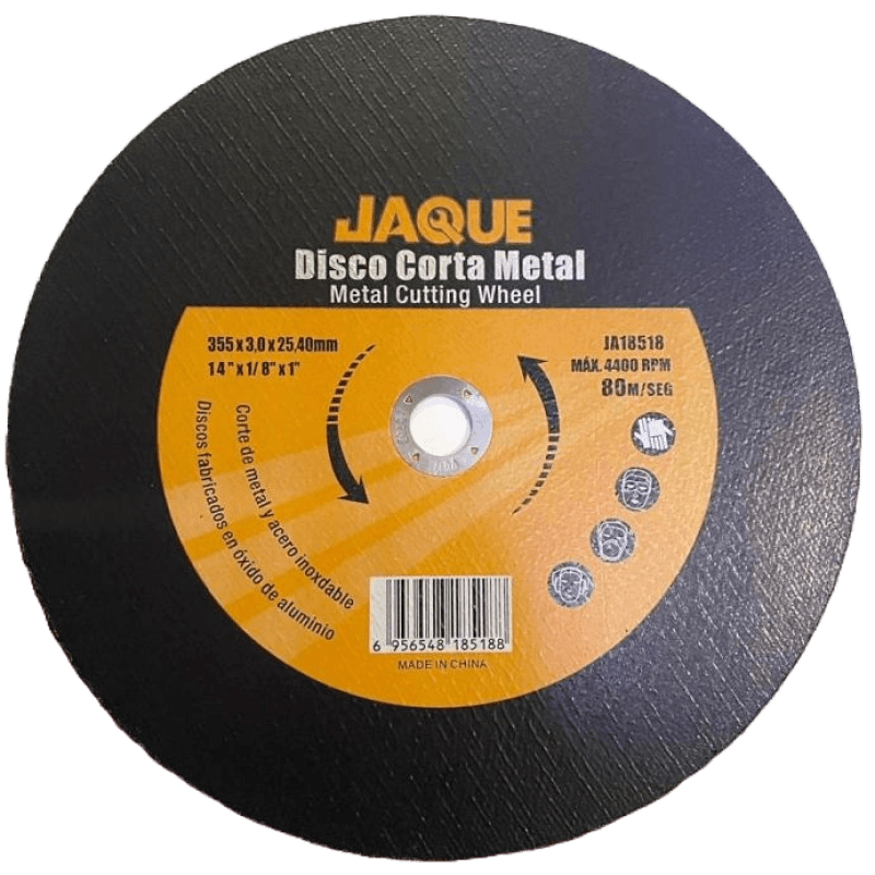 Imagen de DISCO DE CORTE PARA METAL 14" X 3.0MM