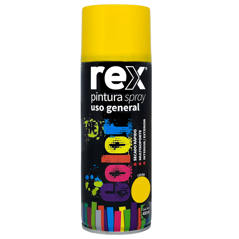 Imagen de ESMALTE SINTETICO SPRAY REX AMARILLO