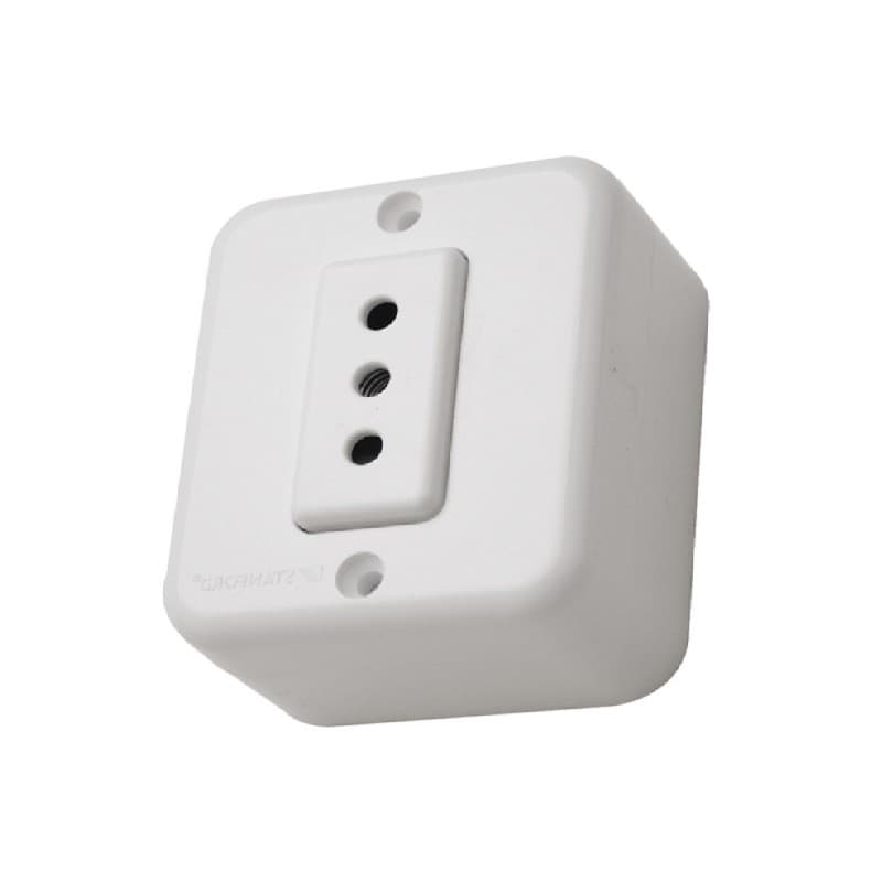 Imagen de ENCHUFE SOBREPUESTO SIMPLE 10A