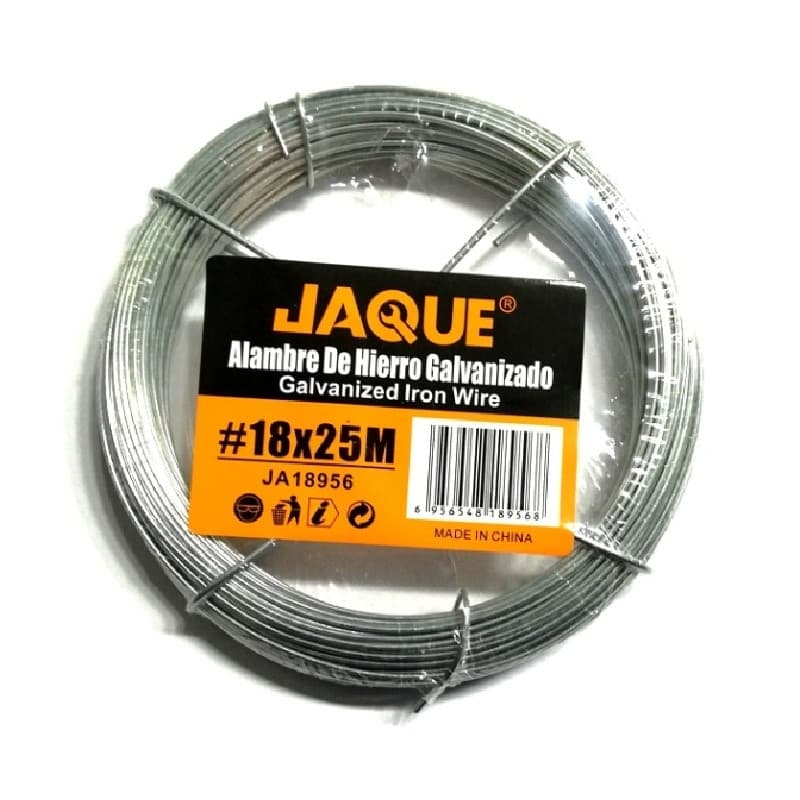 Imagen de ALAMBRE GALVANIZADO #18 X 25MT