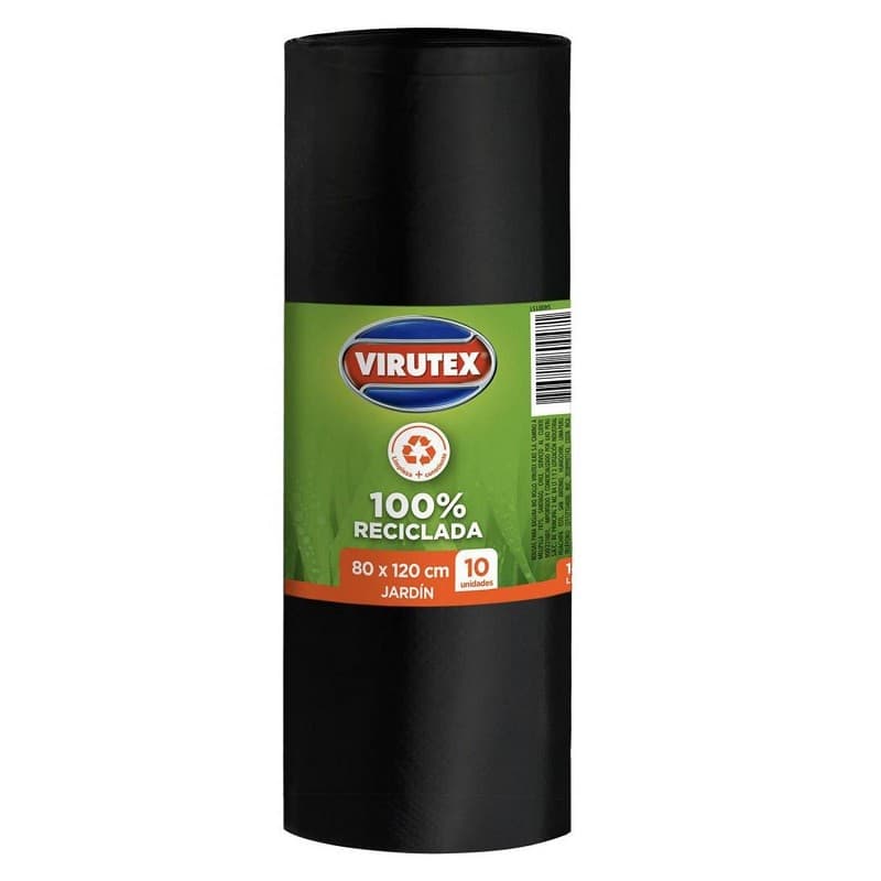 Imagen de BOLSA PARA BASURA VIRUTEX 80X120CM 10UNDS