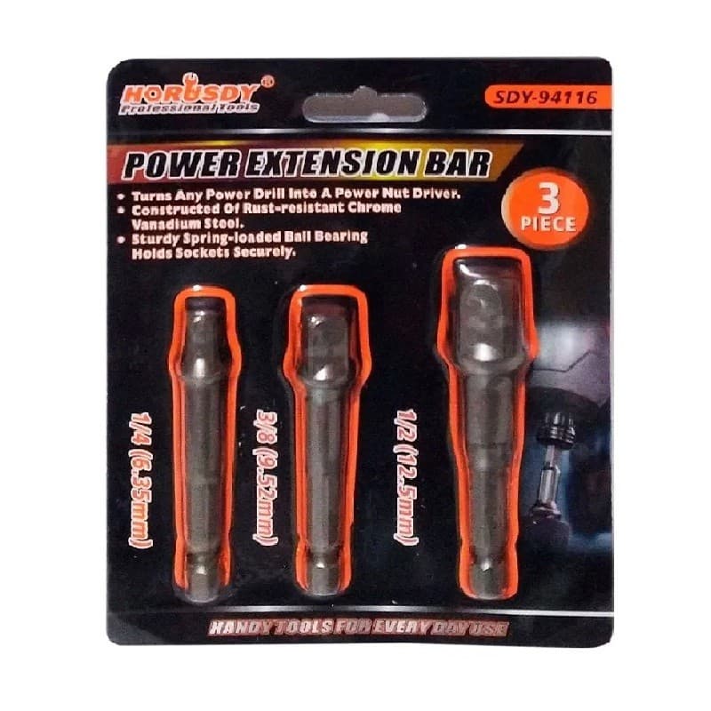 Imagen de EXTENSION 3PCS (1/4" - 3/8" - 1/2")
