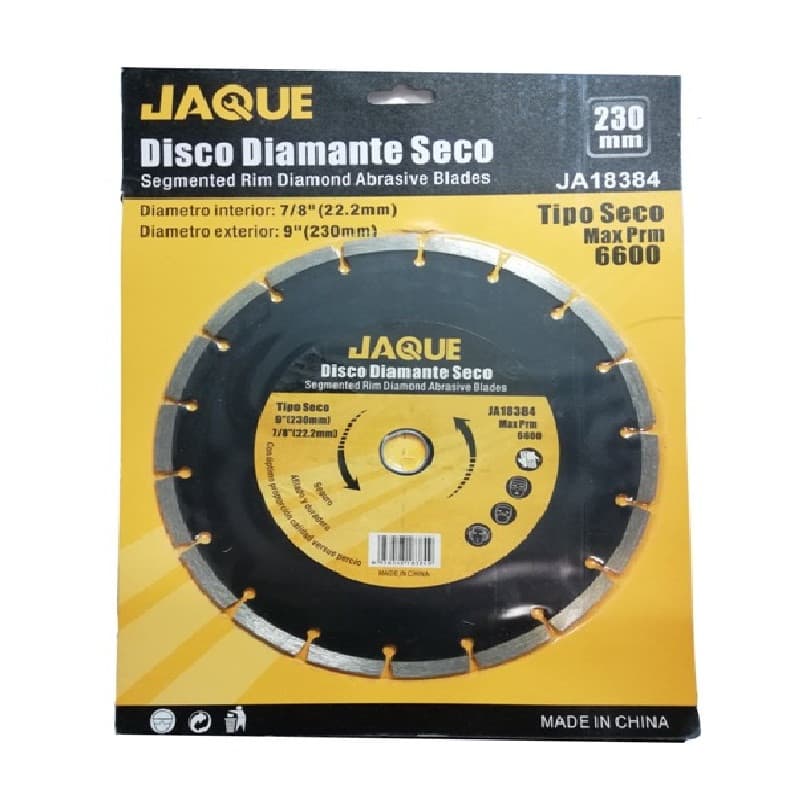 Imagen de DISCO DIAMANTADO 230MM TIPO SECO