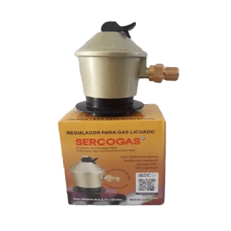 Miniatura 2 de REGULADOR DE GAS HE 3/8"